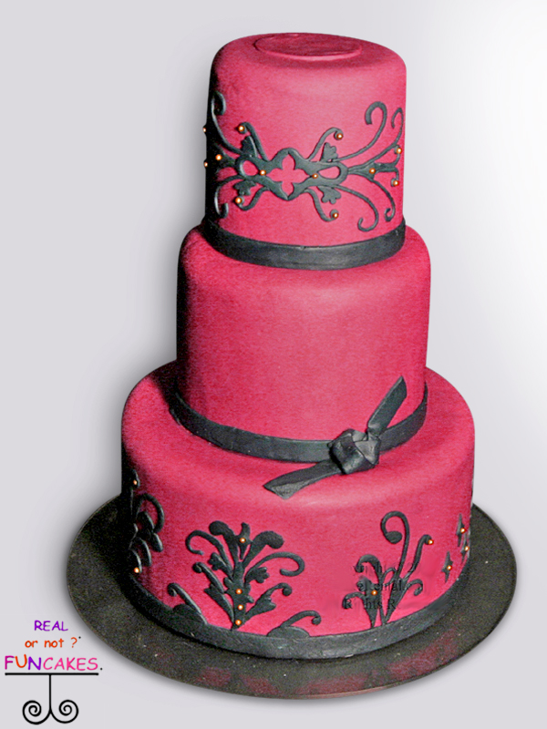 Pink & Red • FunCakes Rental Cakes