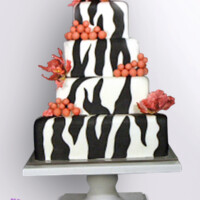 Classic Martha Square Cream Cake Stand